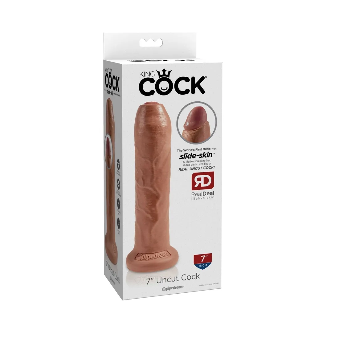 dildo-king-cock-pipedream-uncut-7-tan-stan-nowy
