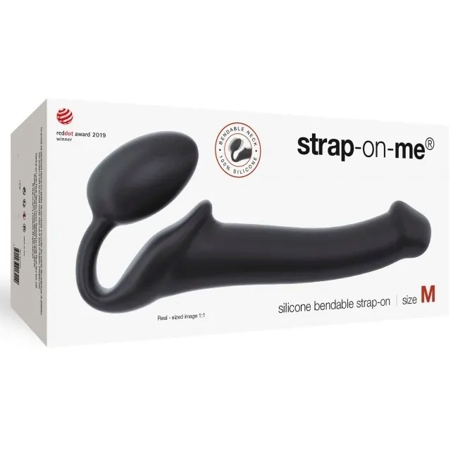 podwojne-dildo-strap-on-me-silicone-bendable-strap-on-m-black
