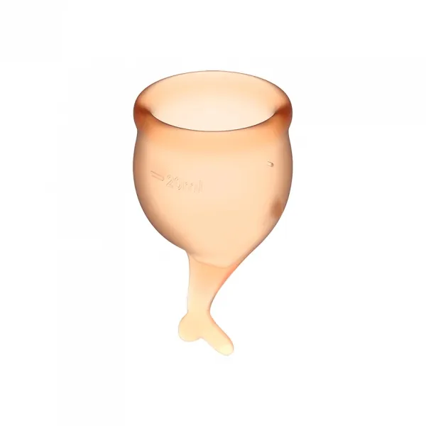 satisfyer-menstrual-cup-set-orange-stan-nowy-koncowka-lodyzka