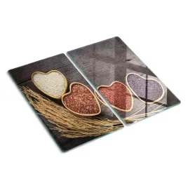 zestaw-dwoch-ozdobnych-szklanych-deski-kuchennych-ryz-serce-2x30x52-cm