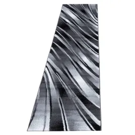dywan-nowoczesny-parma-czarny-linie-80-cm-x-300-cm