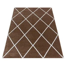 dywan-nowoczesny-rio-romby-ceglany-200-cm-x-290-cm