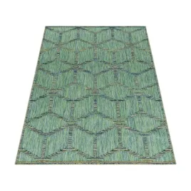 dywan-sznurkowy-3d-romby-zielony-80-cm-x-250-cm