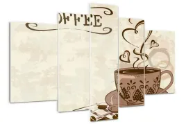 obraz-akrylowy-tryptyk-zdjecie-aromatyczna-kawa