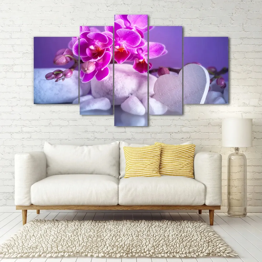 obraz-szklo-akrylowe-orchidea-i-serce-stan-nowy