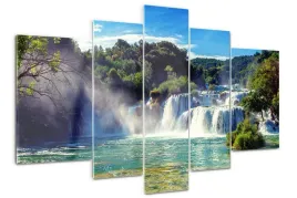 obraz-akrylowy-tryptyk-do-sypialni-wodospady-krka