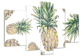 obraz-akrylowy-duzy-tryptyk-na-sciane-ananasy