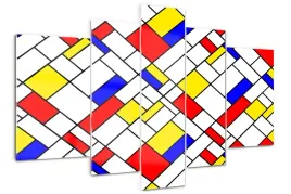 foto-obraz-szklo-akrylowe-poliptyk-abstrakcja