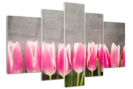 foto-obraz-akrylowy-duzy-tryptyk-rozowe-tulipany