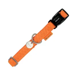 obroza-pies-kot-regulowana-mac-leather-10mm-pomaranczowa