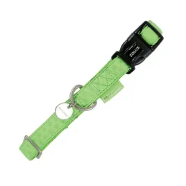 obroza-pies-kot-regulowana-mac-leather-10mm-seledynowa