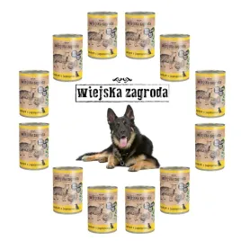 karma-mokra-dla-psa-indyk-jagnie-12x400g-wiejska-zagroda-bez-zboz