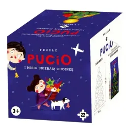 pucio-i-misia-ubieraja-choinke-puzzle