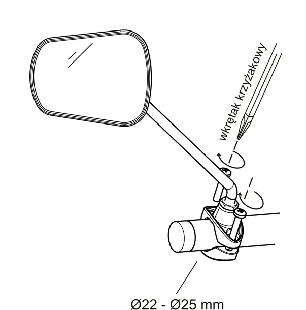 lusterko-dlugie-ramie-ajs-plus-kod-producenta-12345