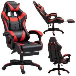 fotel-gamingowy-lean-obrotowy-biurowy-z-podnozkiem-poduszki-czarno-czerwony