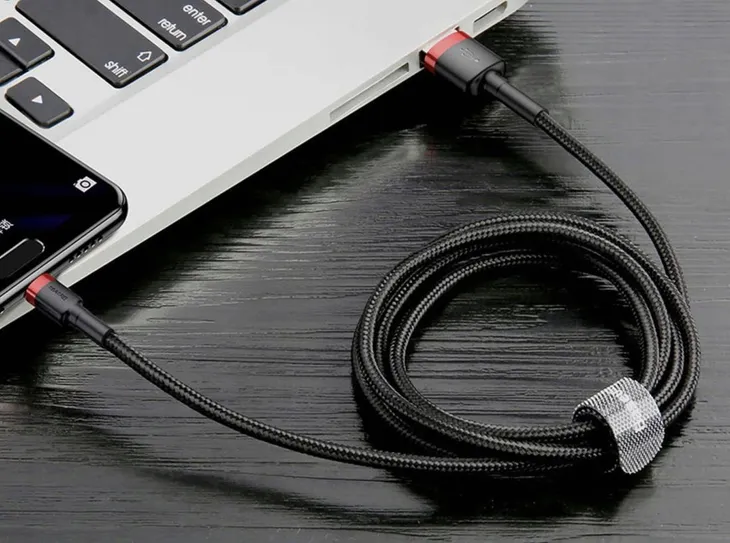 kabel-baseus-usb-usb-typ-c-2m-3a-czarny-mocny-trwaly-stan-opakowania-oryginalne