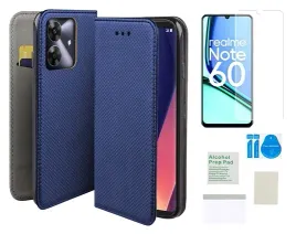etui-z-klapka-do-realme-note-60-niebieski-smart-magnet-case-folia-ochronna