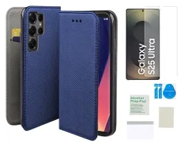 etui-z-klapka-do-samsung-galaxy-s25-ultra-niebieski-magnet-folia-ochronna