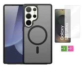 etui-magsafe-do-samsung-galaxy-s25-ultra-matte-czarny-case-szklo-na-ekran
