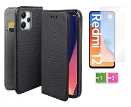 etui-z-klapka-do-xiaomi-redmi-12-4g-5g-czarny-smart-magnet-case-szklo