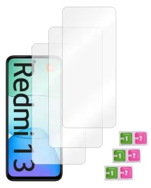 szklo-ochronne-do-xiaomi-redmi-13-4g-hartowane-szkielko-na-ekran-3-sztuki
