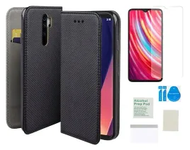 etui-z-klapka-do-xiaomi-redmi-note-8-pro-czarny-obudowa-folia-ochronna