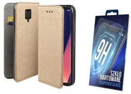 etui-z-klapka-do-xiaomi-redmi-note-9s-zloty-obudowa-szklo-hartowane-9h