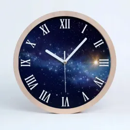 drewno-stylowy-zegar-do-kuchni-galaktyka-fi-25-cm