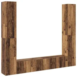wiszace-szafki-telewizyjne-6-szt-stare-drewno