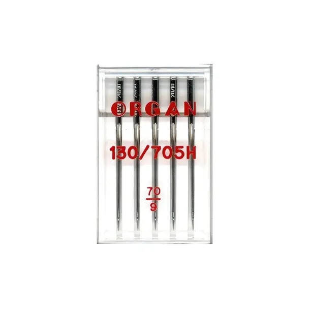 Igły półpłaskie do maszyny do szycia owerloka ORGAN 130/705H uniwersalne 70
