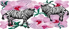 tapeta-flizelina-zebry-kwiat-orchidei-250x104