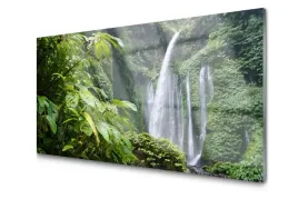 obraz-na-szkle-szklany-wodospad-natura-100x50