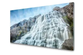 obraz-na-szkle-szklany-wodospad-natura-100x50
