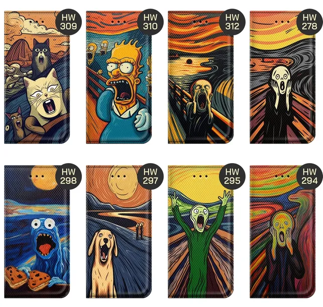 etui-do-xiaomi-redmi-note-8-note-8-2021-wzory-krzyk-munch-edvard-scream-kolor-fioletowy