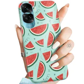 etui-do-honor-90-lite-5g-wzory-owoce-arbuz-ananas-cytryny-obudowa-pokrowiec
