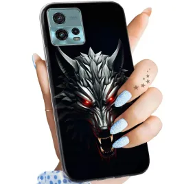 etui-do-motorola-moto-g72-wzory-wiedzmin-witcher-bialy-wilk-dziki-gon-case
