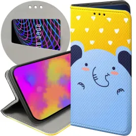 etui-do-xiaomi-redmi-12c-redmi-11a-poco-c55-wzory-slon-slonie-sloniki