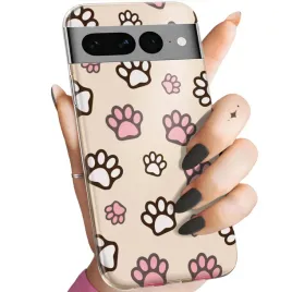 etui-do-google-pixel-7-pro-wzory-lapki-slady-lapa-stopa-obudowa-pokrowiec