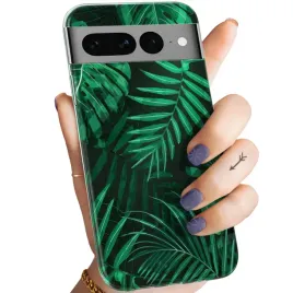 etui-do-google-pixel-7-pro-wzory-liscie-lisciaste-natura-obudowa-pokrowiec
