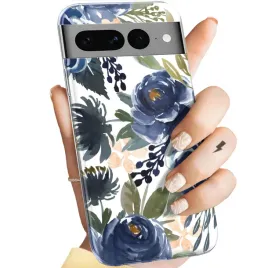 etui-do-google-pixel-7-pro-wzory-kwiaty-kwieciste-flower-obudowa-pokrowiec
