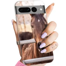 etui-do-google-pixel-7-pro-wzory-konie-kuce-pegazy-obudowa-pokrowiec-case