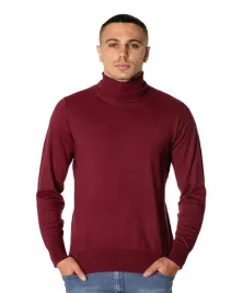 elegancki-cienki-sweter-meski-golf-s2s-burgund-xxl