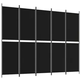 parawan-5-panelowy-czarny-250x200-cm-tkanina