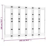 skladany-parawan-6-panelowy-240-cm-bambus-i-plotno-stan-nowy