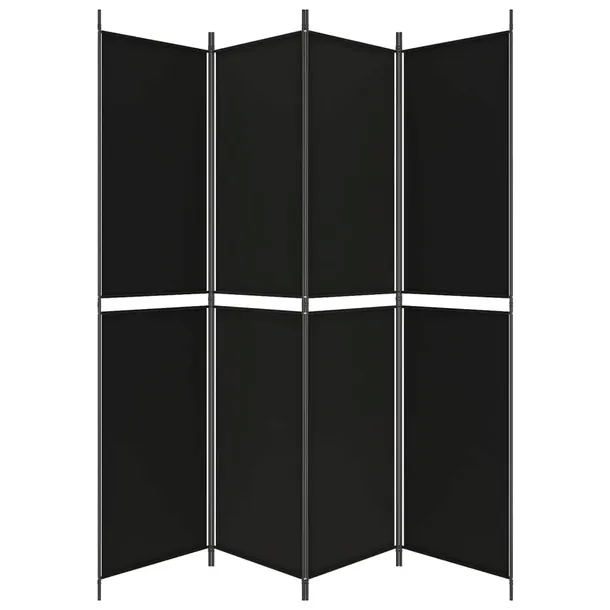 parawan-4-panelowy-czarny-200x220-cm-tkanina-stan-nowy