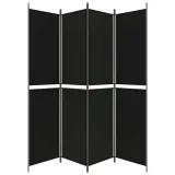 parawan-4-panelowy-czarny-200x220-cm-tkanina-stan-nowy