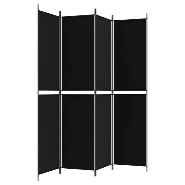 parawan-4-panelowy-czarny-200x220-cm-tkanina-stan-nowy