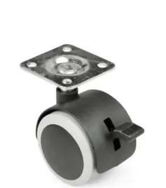 kolko-obrotowe-gumowane-40-mm-z-plytka-i-hamulcem