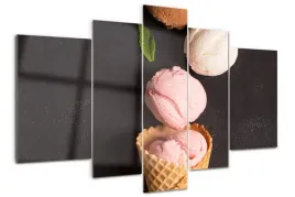 obraz-szklo-akrylowe-tryptyk-scienny-lody-w-waflu