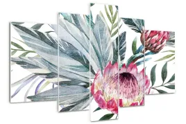 obraz-szklo-akrylowe-tryptyk-scienny-protea